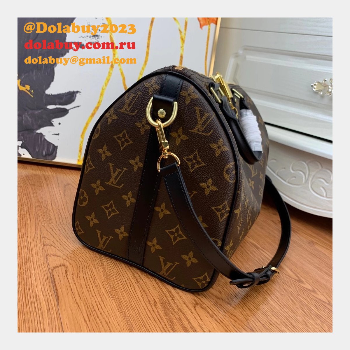 Louis Vuitton Replica M45501 Speedy 30 Monogram Brown