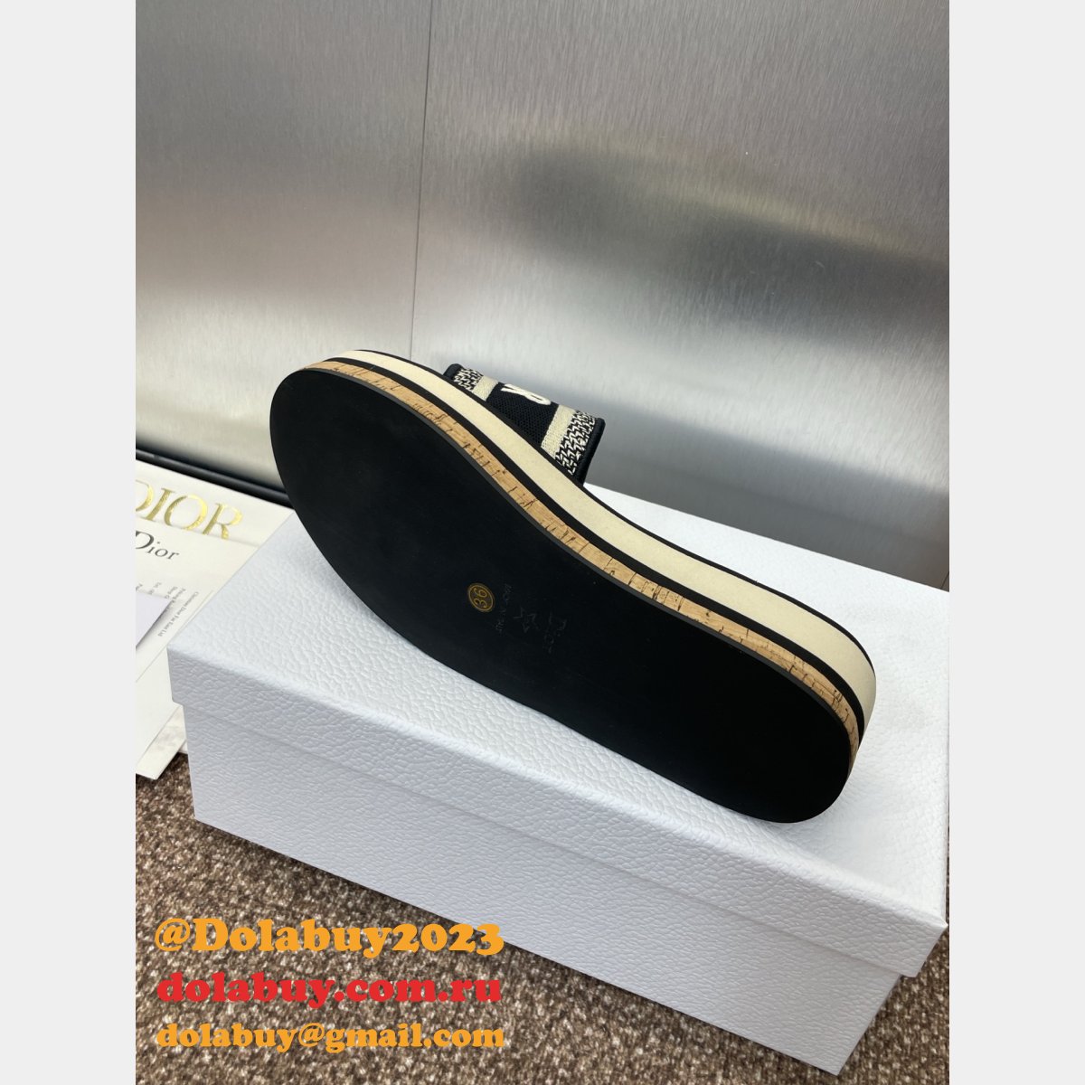 Best Dior Dway Platform Slide