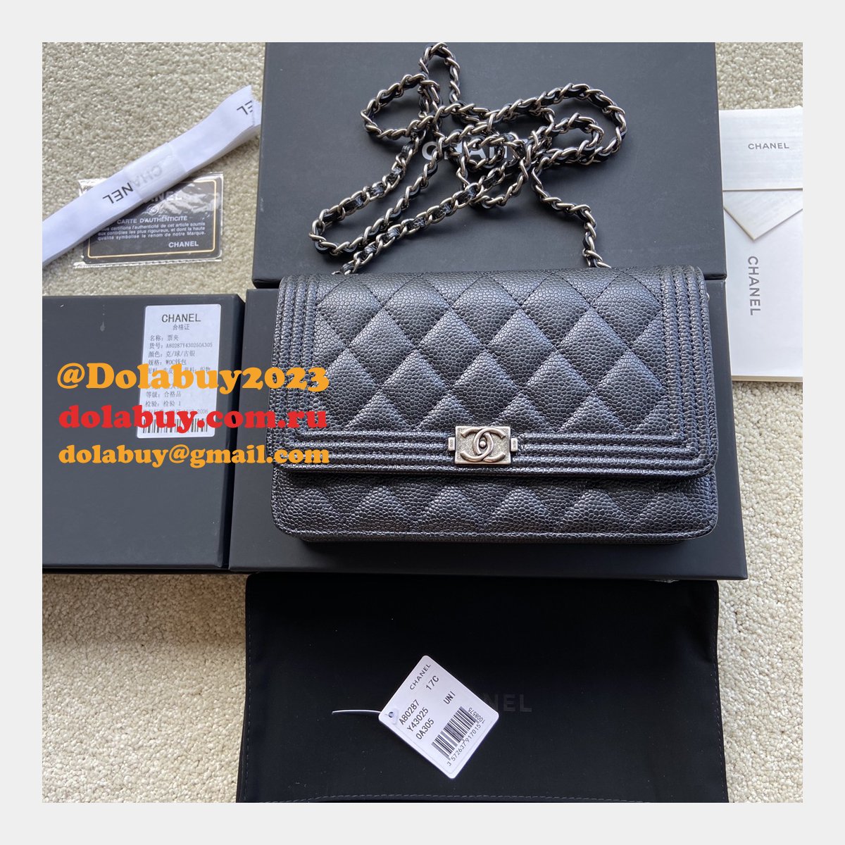 Designer CC WOC High Quality HANDBAG A80287