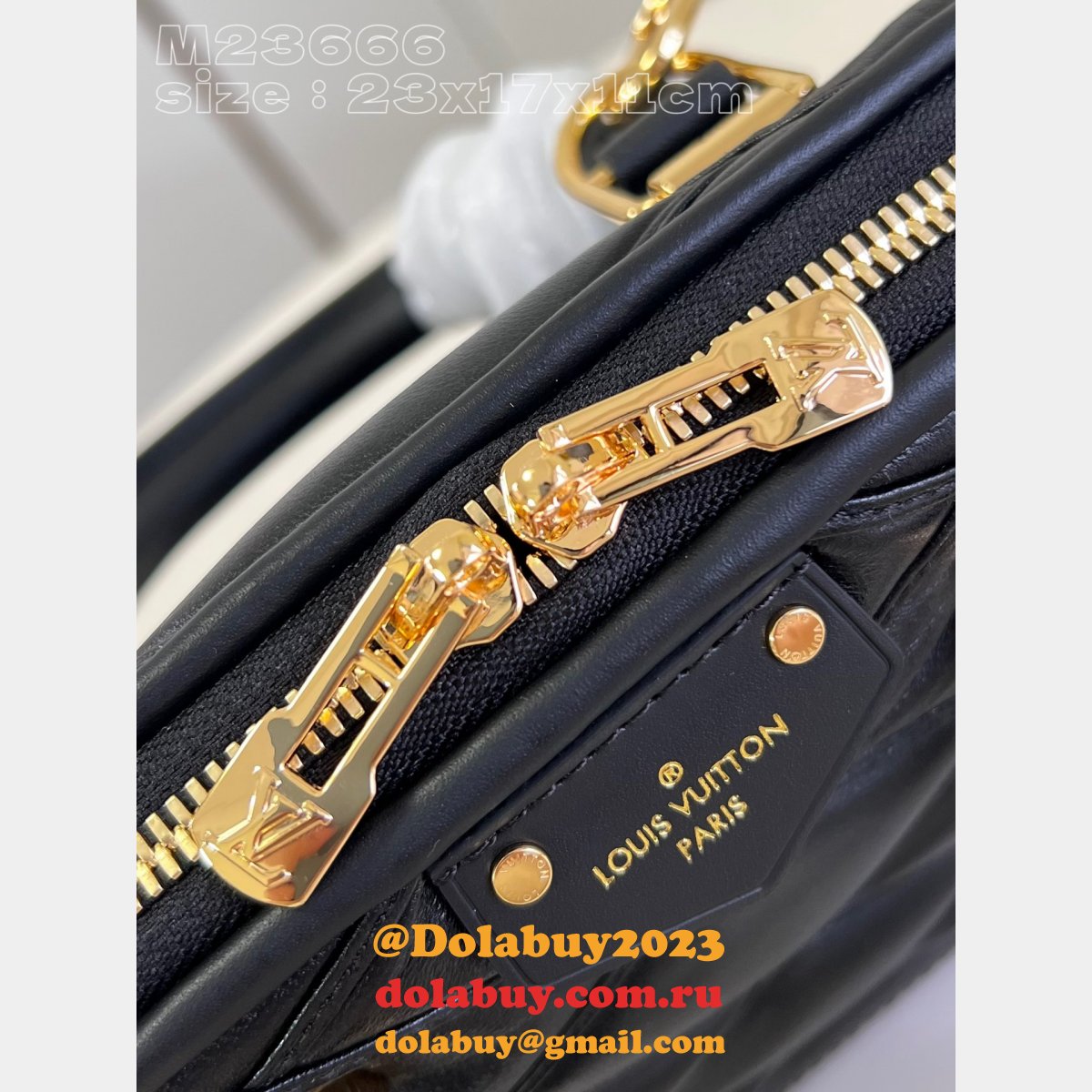 Alma Louis Vuitton Replica Bags Malletage M23666 Best