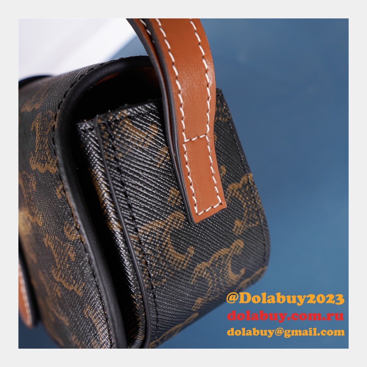 High Quality Céline Mirror Tabou Clutch 10I592 Bag replica handbags