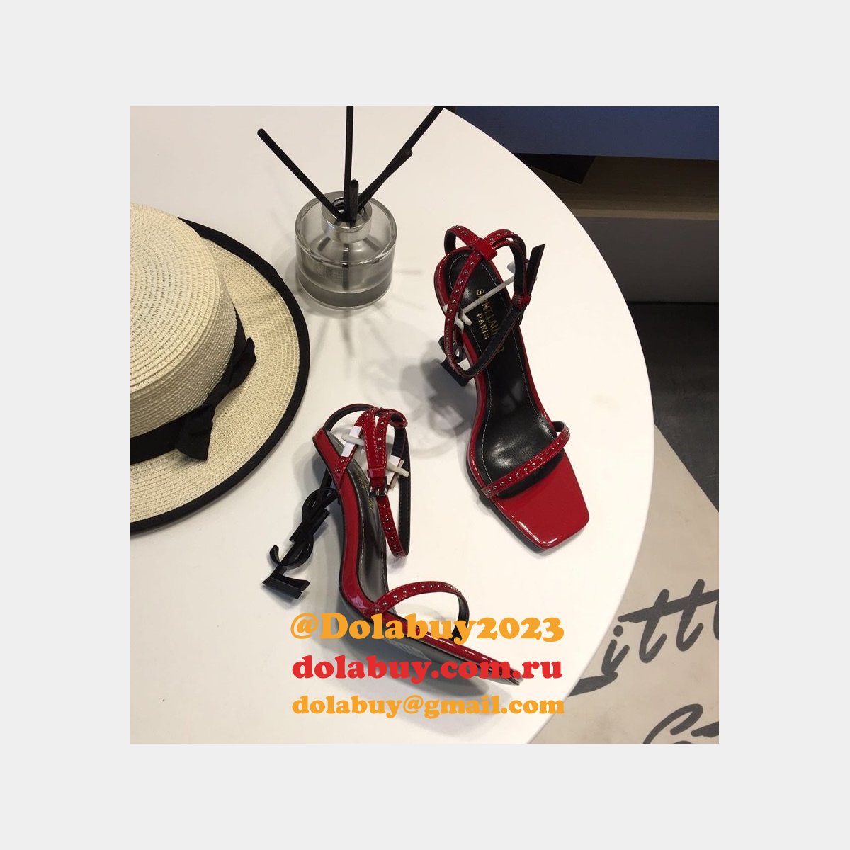 Saint Laurent High Heel Sandals 005