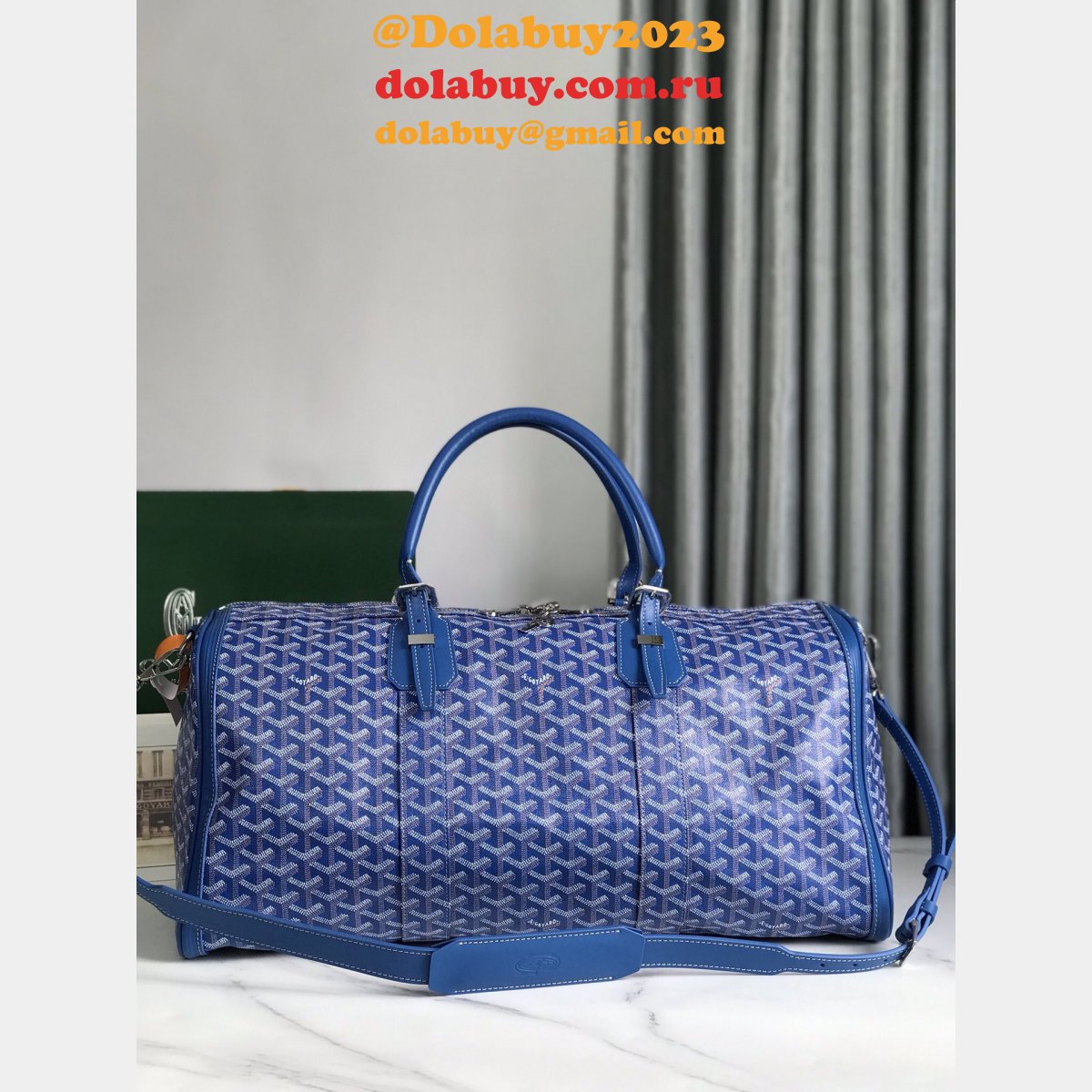 Replica Goyard Croisiere 50 Inspired Goyardine 0201515 Designer Bag