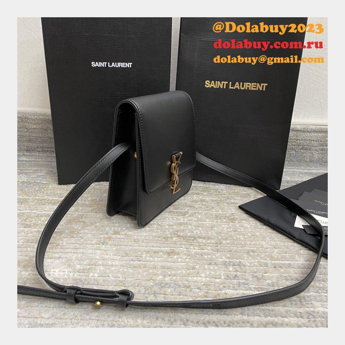 Best Replica Saint Laurent Verti Kaia crossbody Shoulder 668809 bag