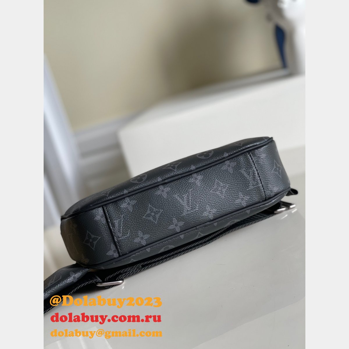 Louis Vuitton 7 Star Bumbag Monogram Eclipse Canvas M42906 Black Bags