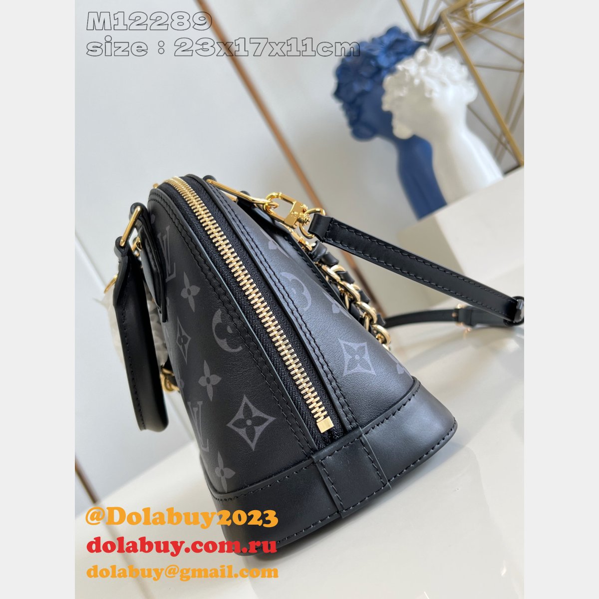 Louis Vuitton 7 Star Copy Fashion Alma BB Women M12289/M12561 Handbag