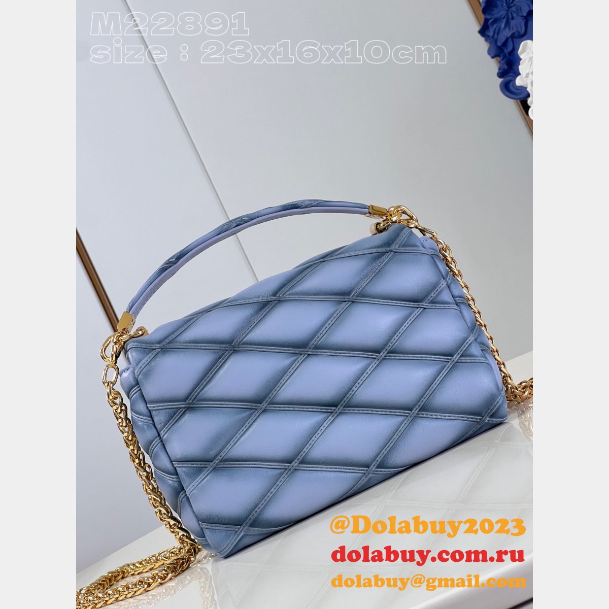 M22891 M22890 GO-14 Perfect Louis Vuitton Luxury Best Fake Bag