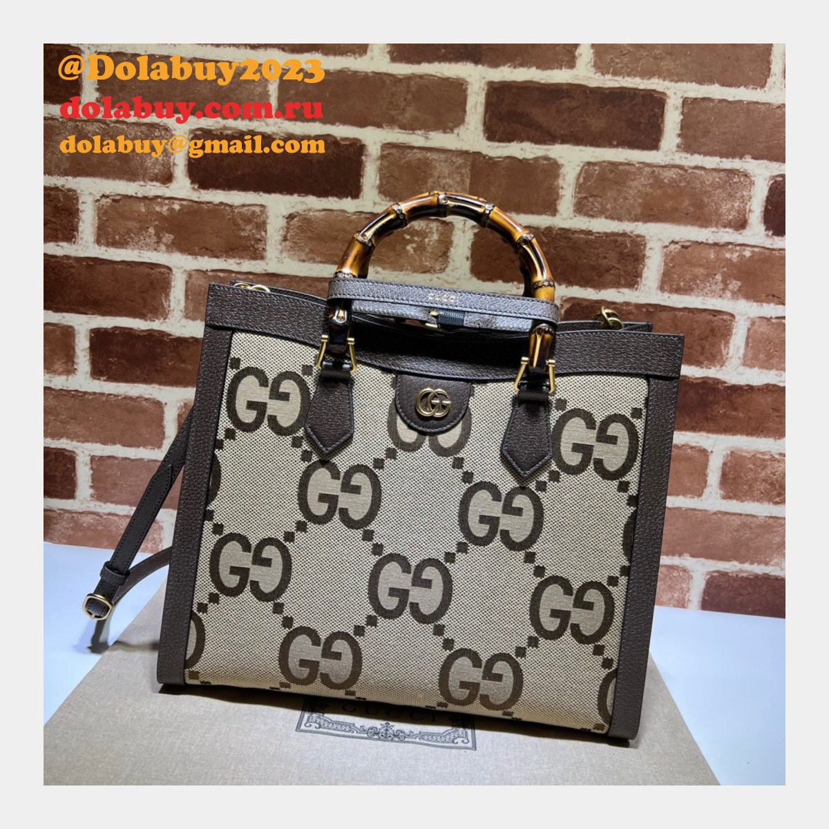Best 25+ Deals for Gucci Replica Diana 655658 python tote bag