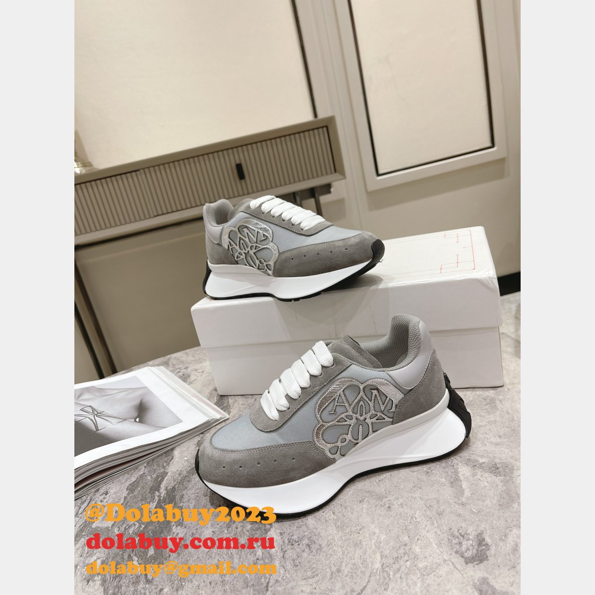 Alexander McQueen Duplicate Designer Sports Men/Women UK Shoes