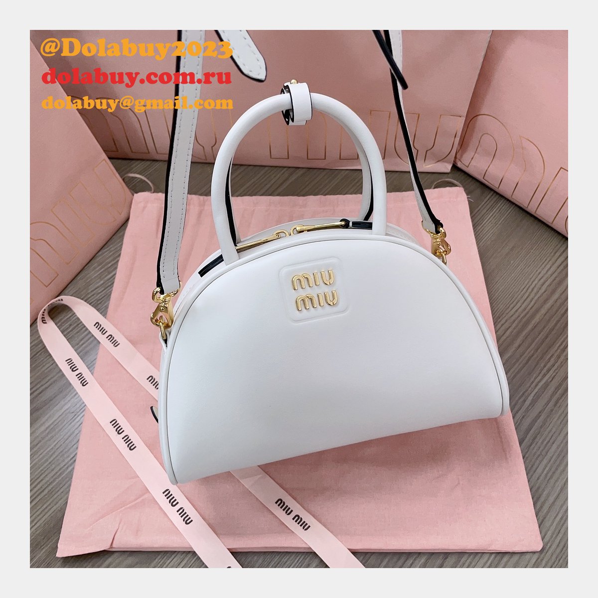 Miumiu 7 Star 5BB157 Designer Replicas Dumplings Handbag