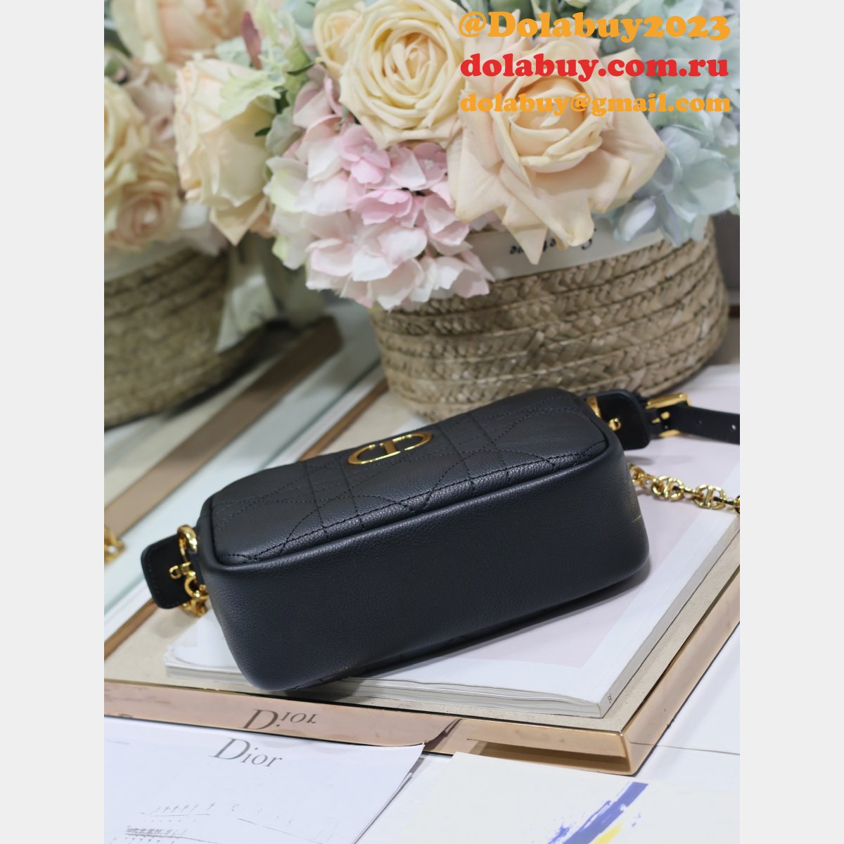 Top Quality 1:1 Mirror Dior Caro camera bag 3352
