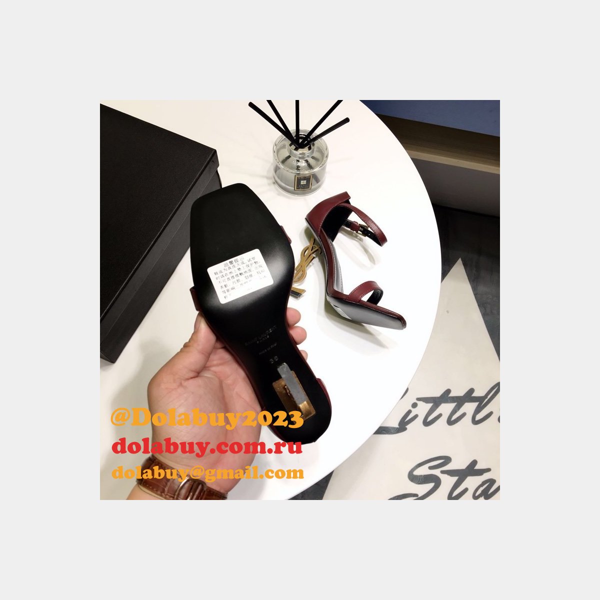 Saint Laurent High Heel Sandals 011