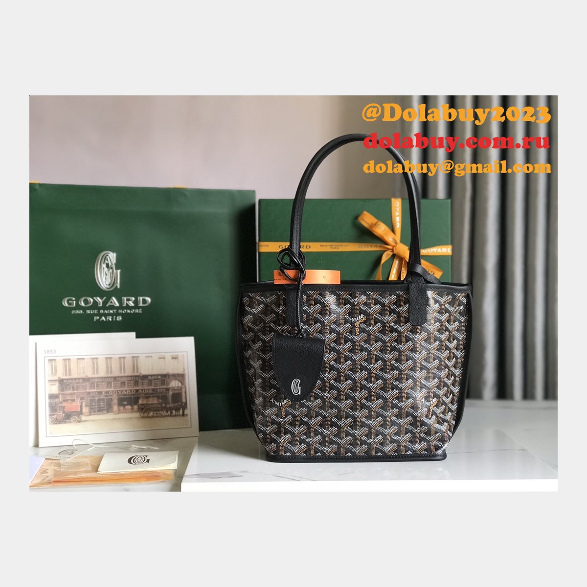 Shop High Quality Replica Saint Louis 020660 Goyard Handbag