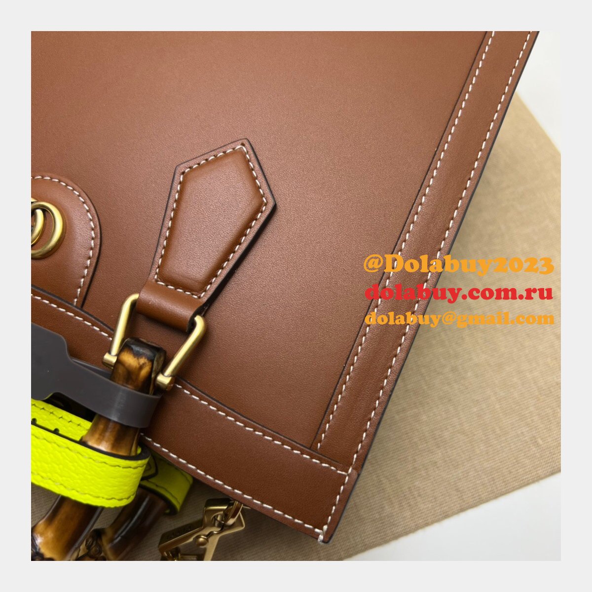 fake G*u*i 1:1 quality diana top handle tote 702721 bag