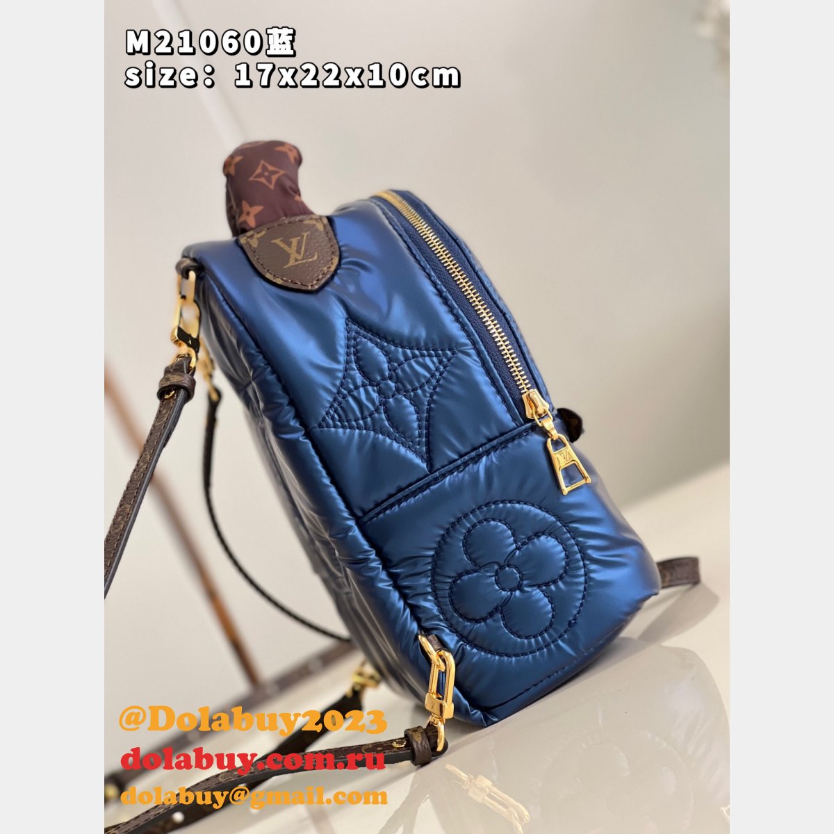 Louis Vuitton Top Quality M21060 Palm Springs Fake Handbag