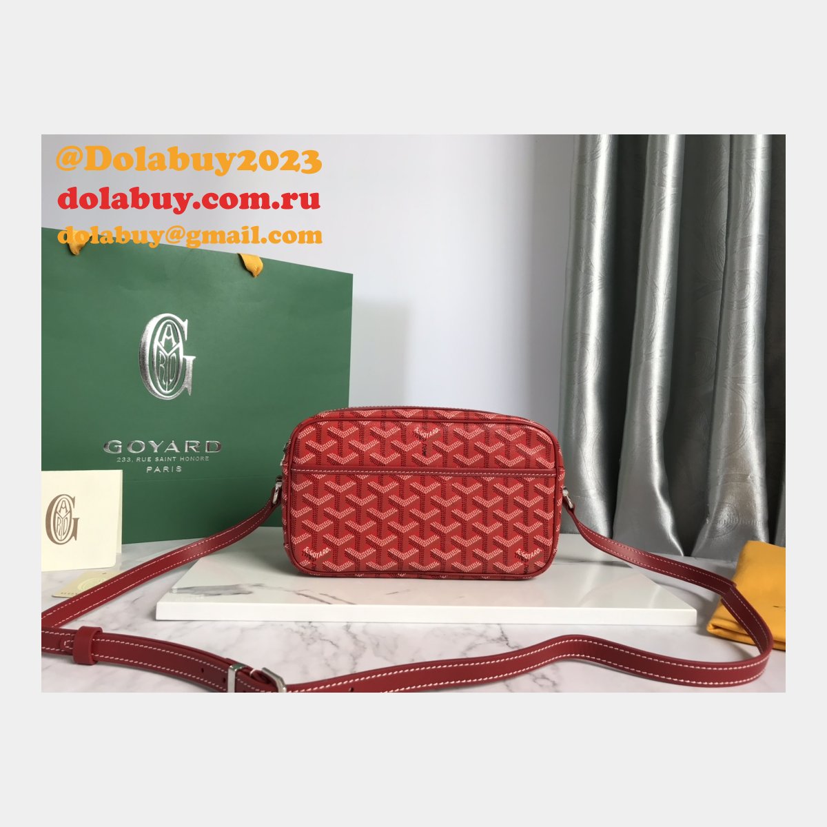 Top Best Cap-Vert 020189 Replica Goyard 1:1 Bags