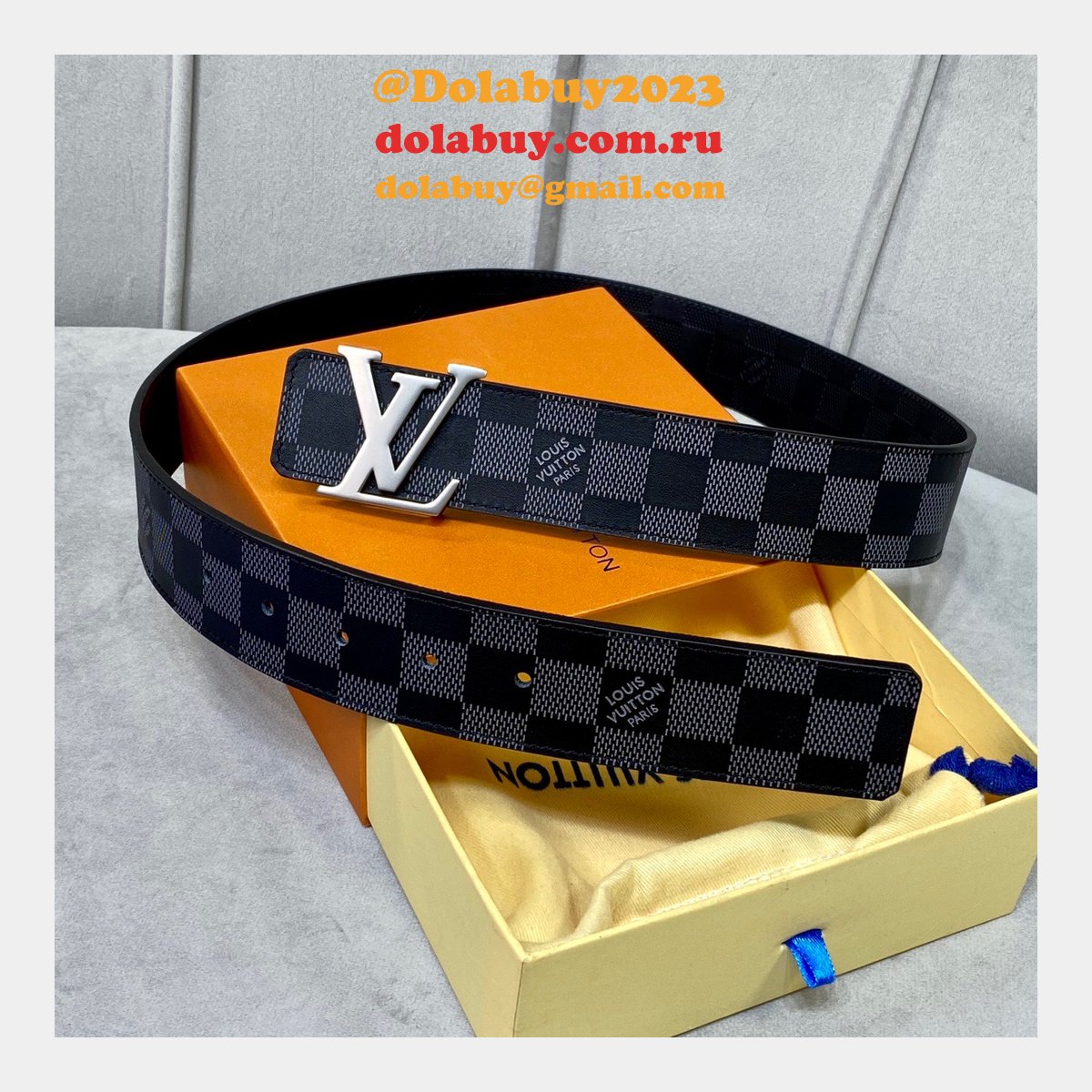 Louis Vuitton 40MM Belts Sale Replica