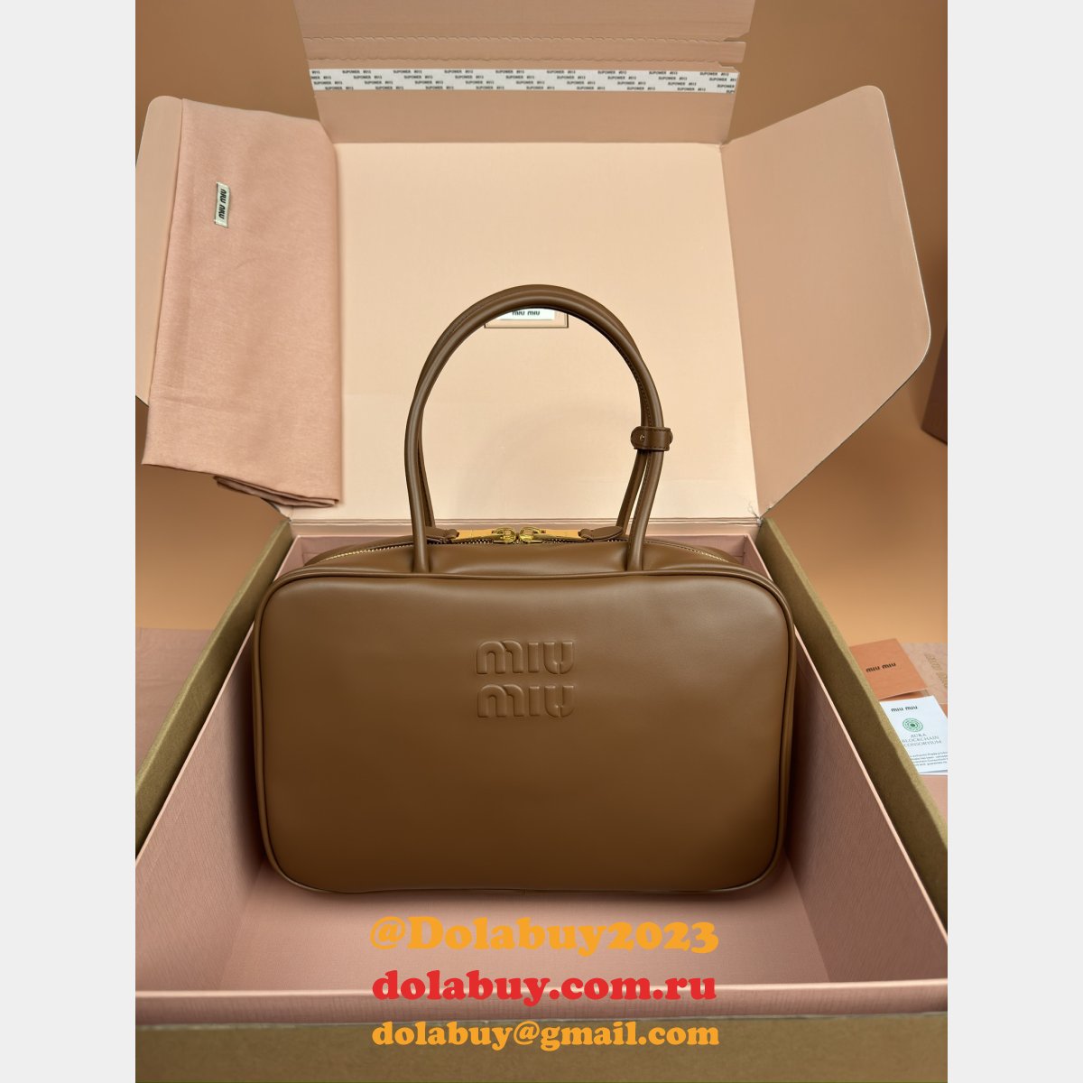 Designer MIU MIU Beau Shoulder Bag 5BB117