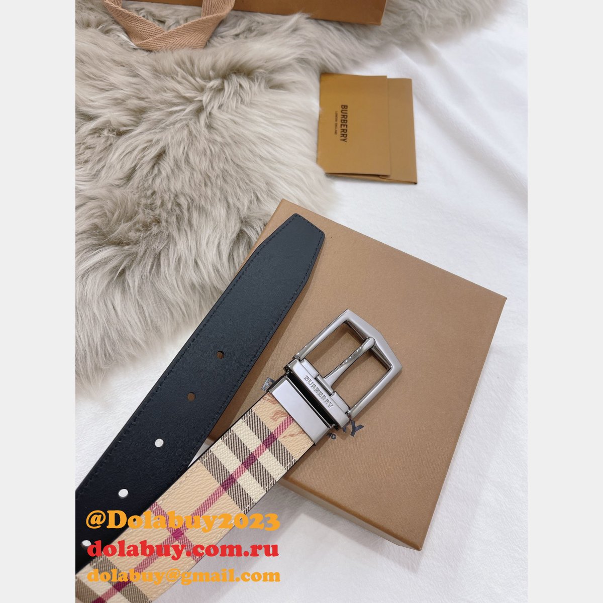 Knockoff BURBERRY BELT 35MM Best Designer