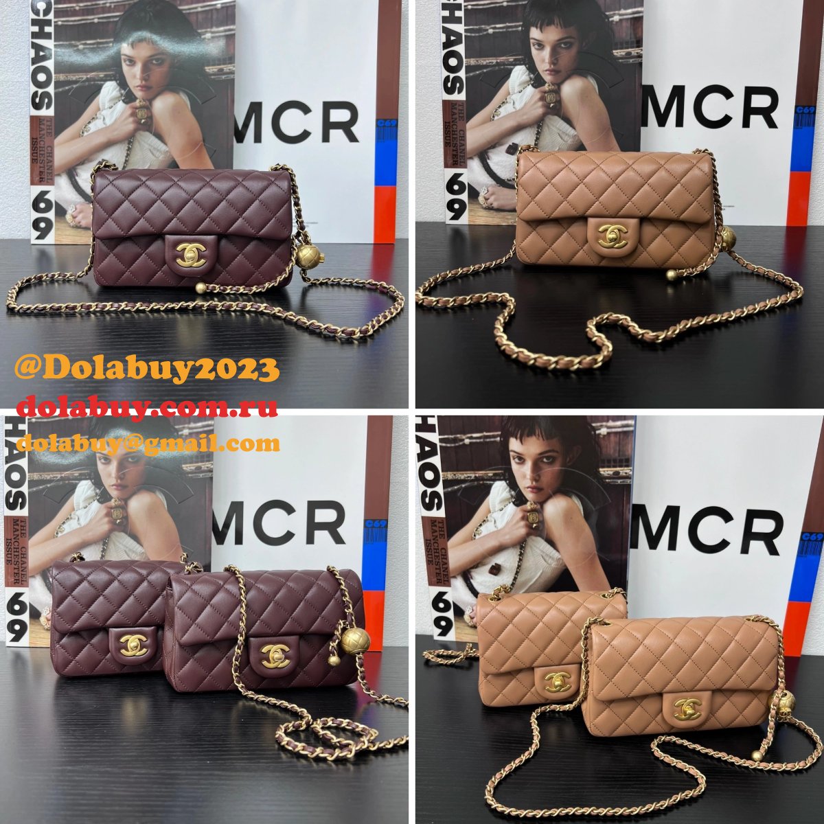 Copy Flap Chain Coin Purse Cross AP1786 & AP1787 Bag