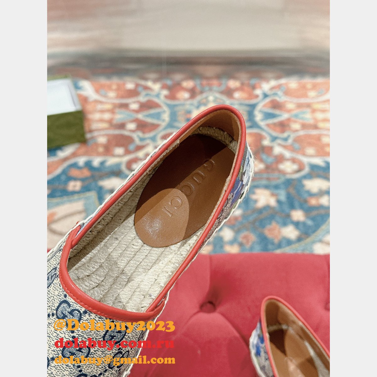 high quality G*u*i cheap espadrille