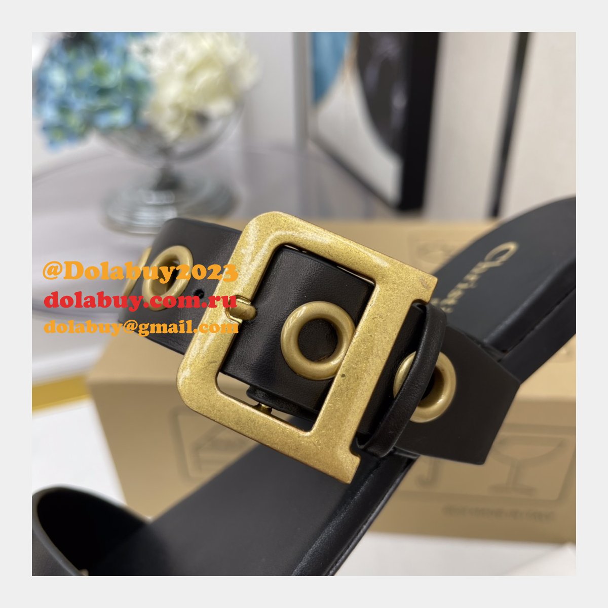 Wholesale Replica Christian Dior AW D-home sandals and slippers Shoes