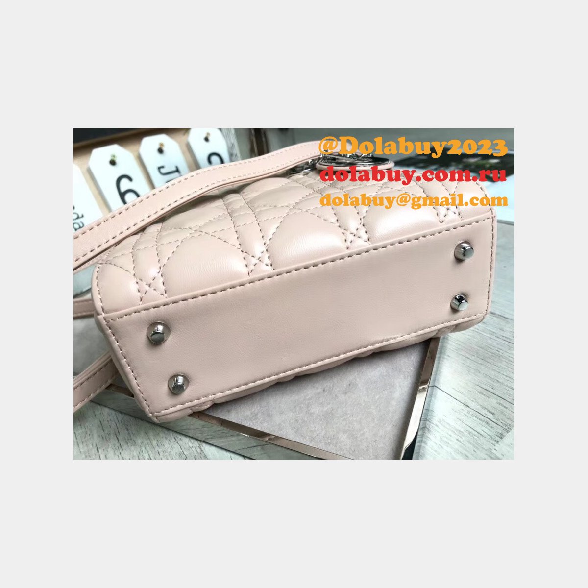 AAA+ Christian Lady Dior Handbags Online Purchase MINI 17CM