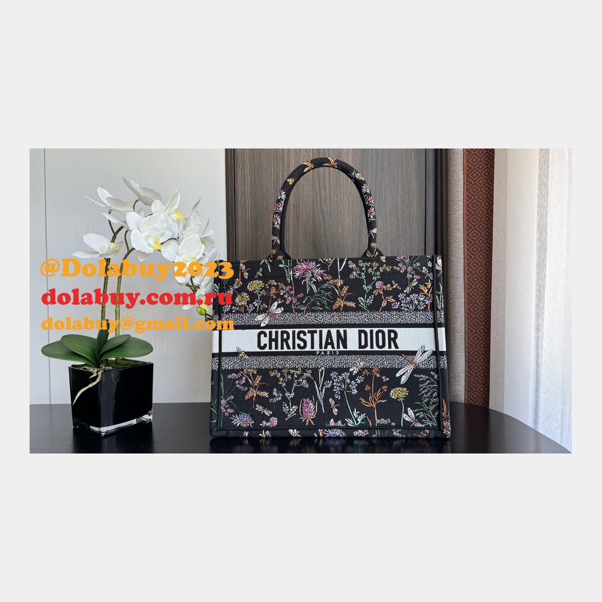 Designer Christian Dior CD Book Tote Replica Bags