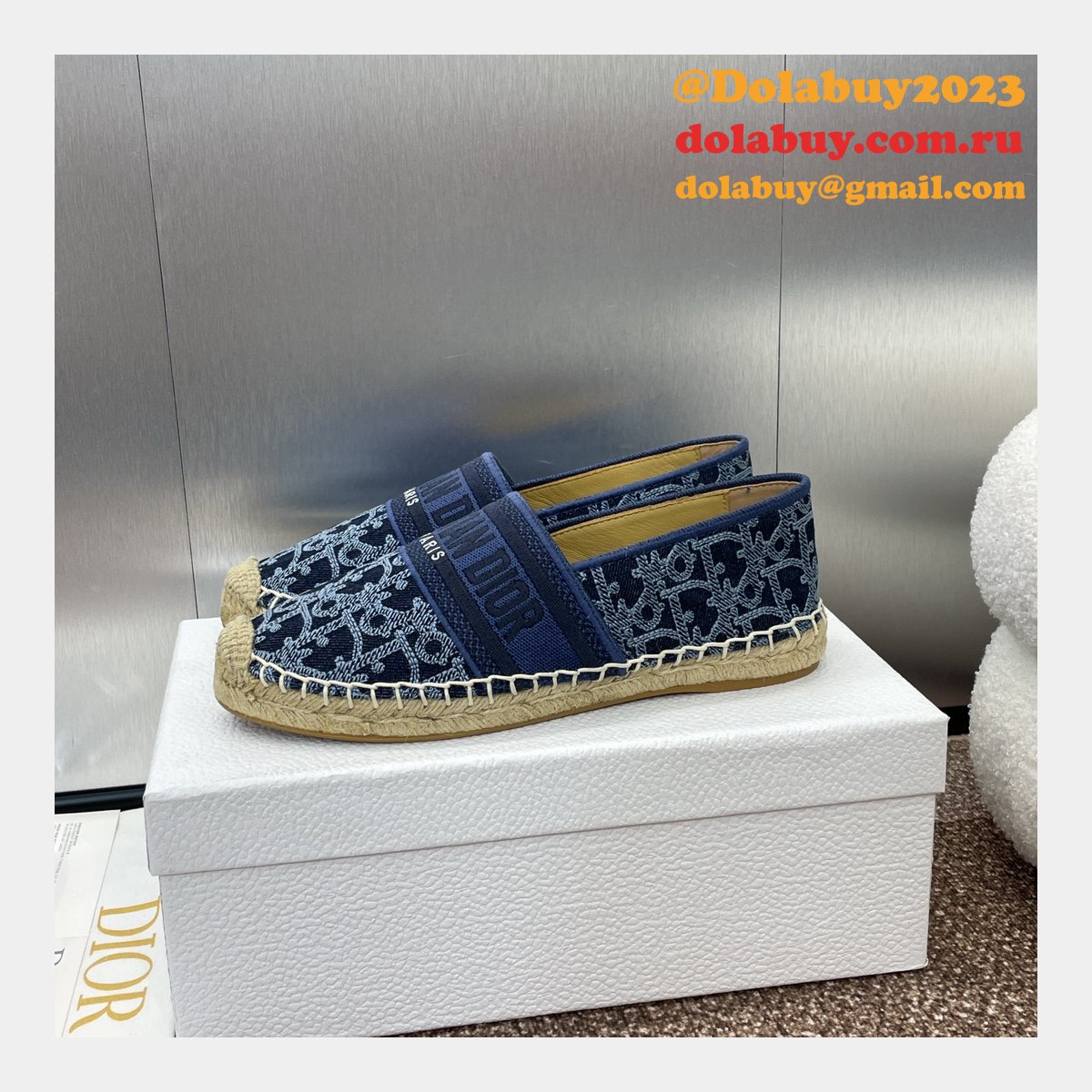 Wholesale Fashion Dior Granville Espadrille