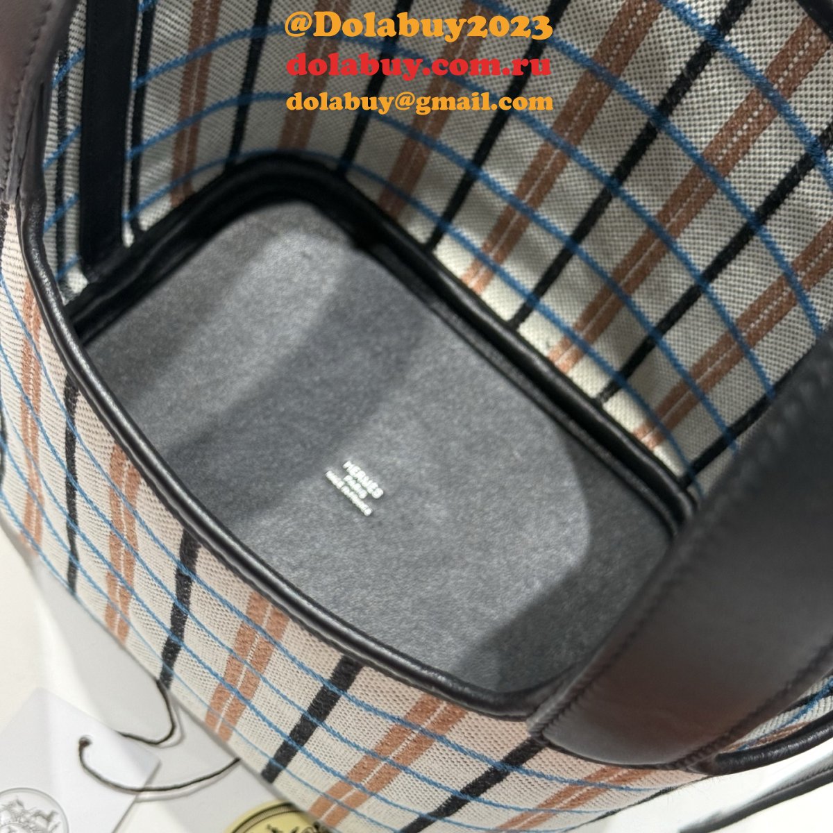 Designer Hermes Replica Picontin Lock 18CM Tote Bag