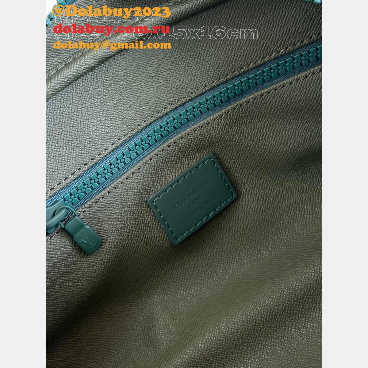 Dopp Kit Taurillon Duplicate Men Inspired Travel Fake M24442 Louis Vuitton