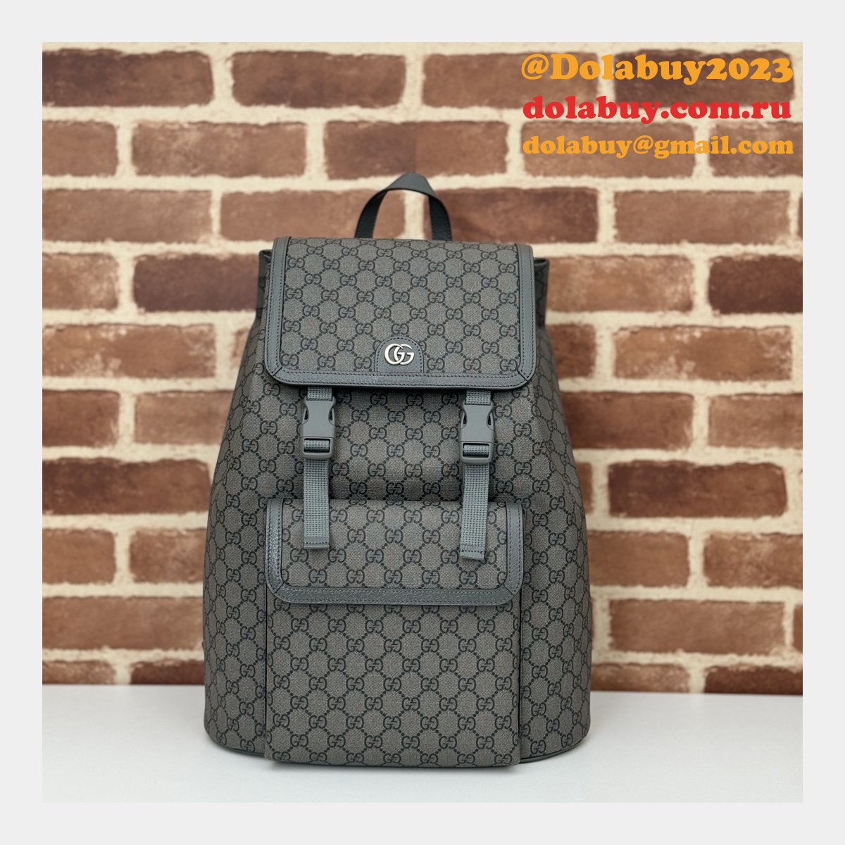 G*u*i wholesale fake ophidia large gg backpack 792104 bag