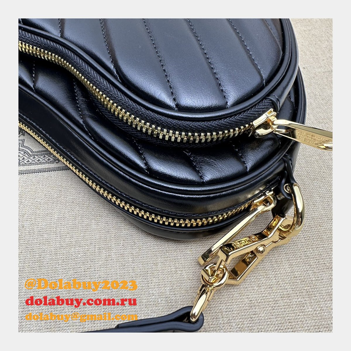 Top Quality GG MARMONT 751628 Heart matelasse BAG