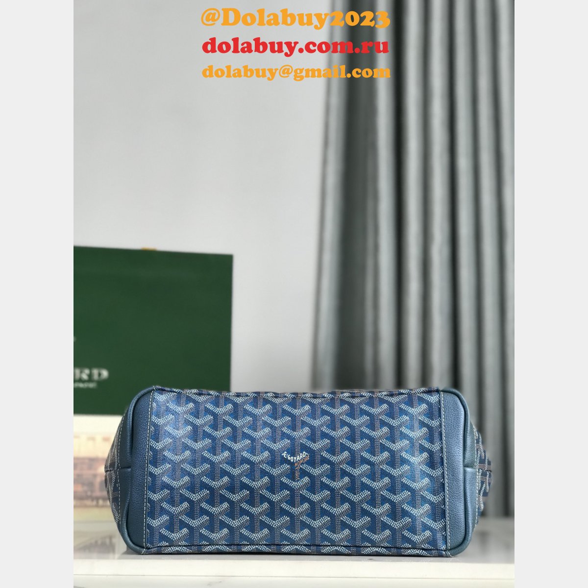 Luxury Goyard Saint Louis PM 020191 Pearlescent Tote Bag