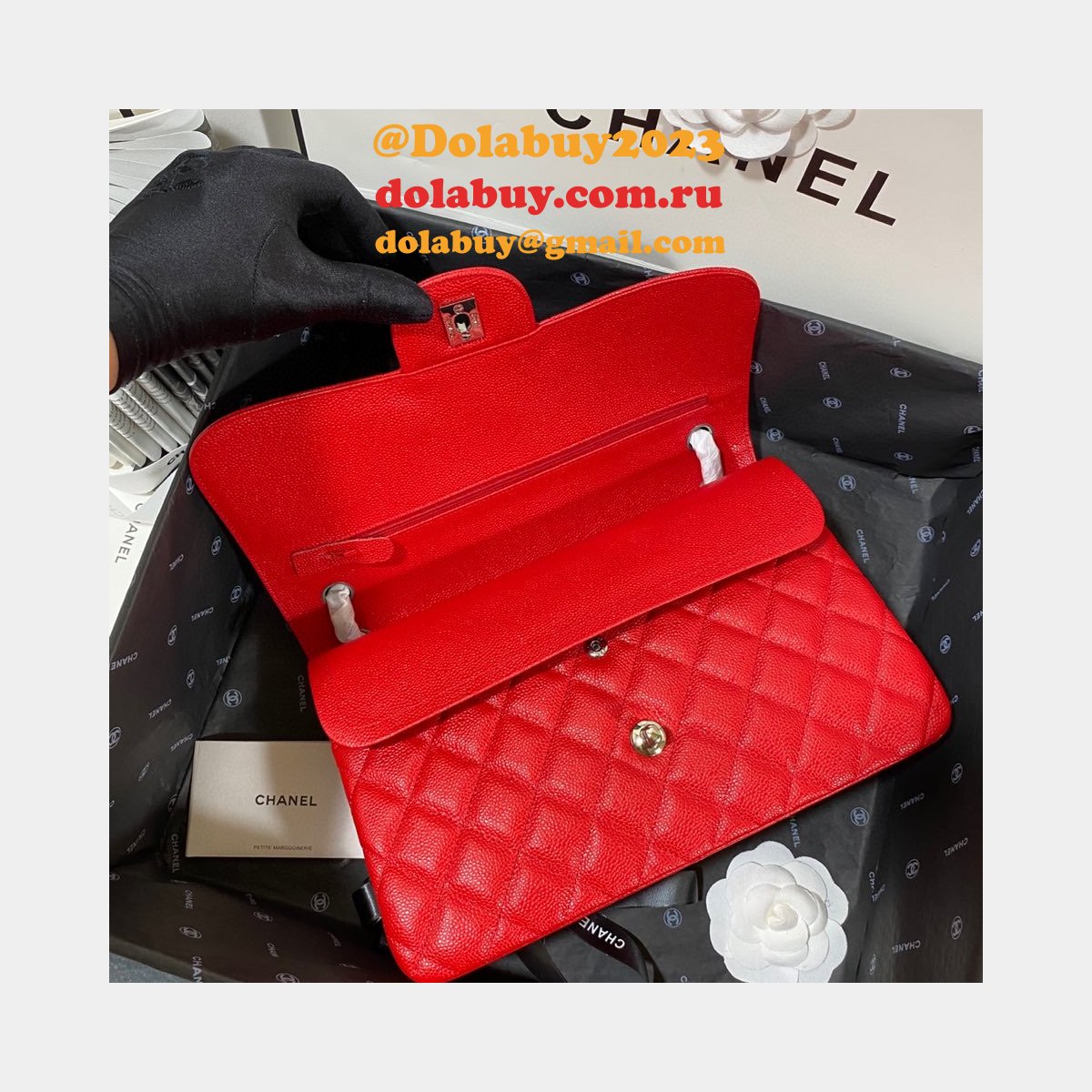 High Quality CC CF Classic Flap Jumbo Bags 30CM on Sale