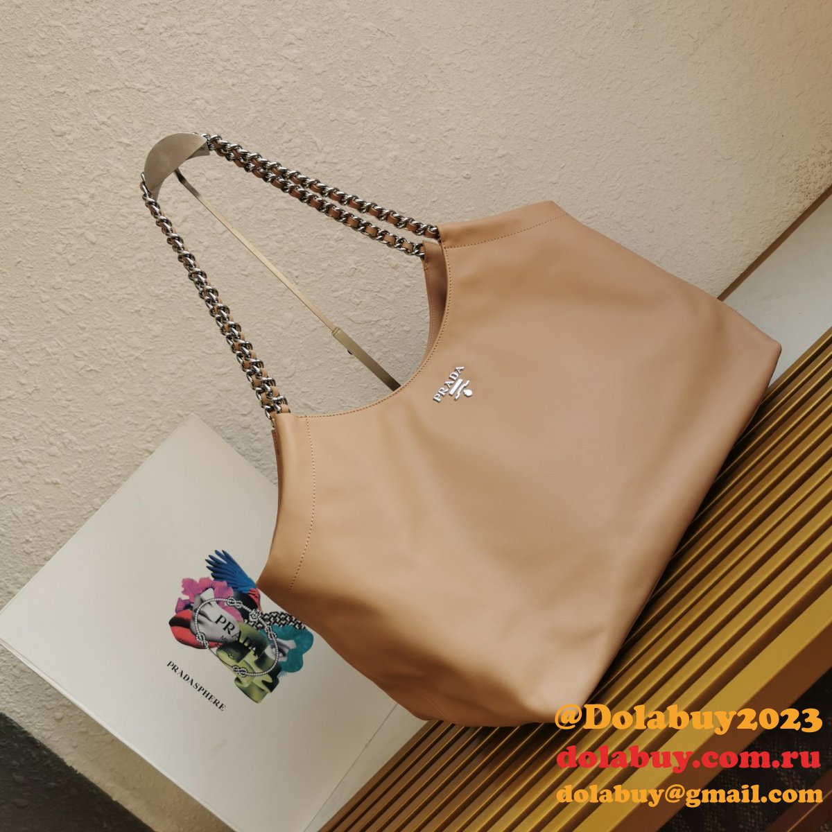 Top Quality Replica Prada hobo tote bag 1BA638