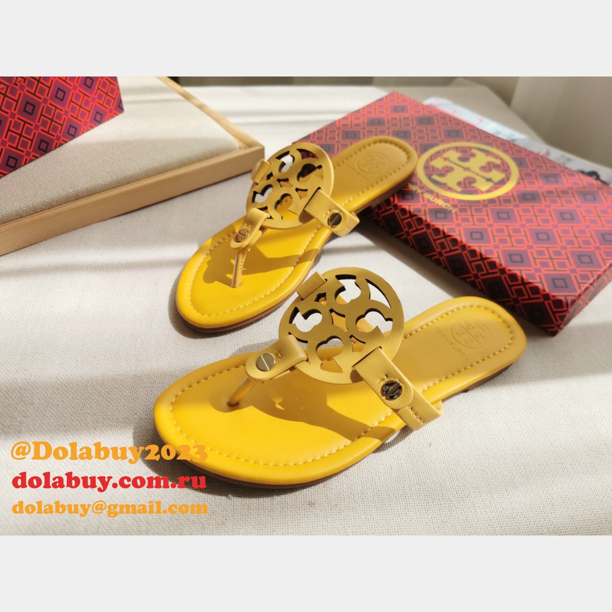 Replica Tory Burch High Quality  Miler Sandal Shoes