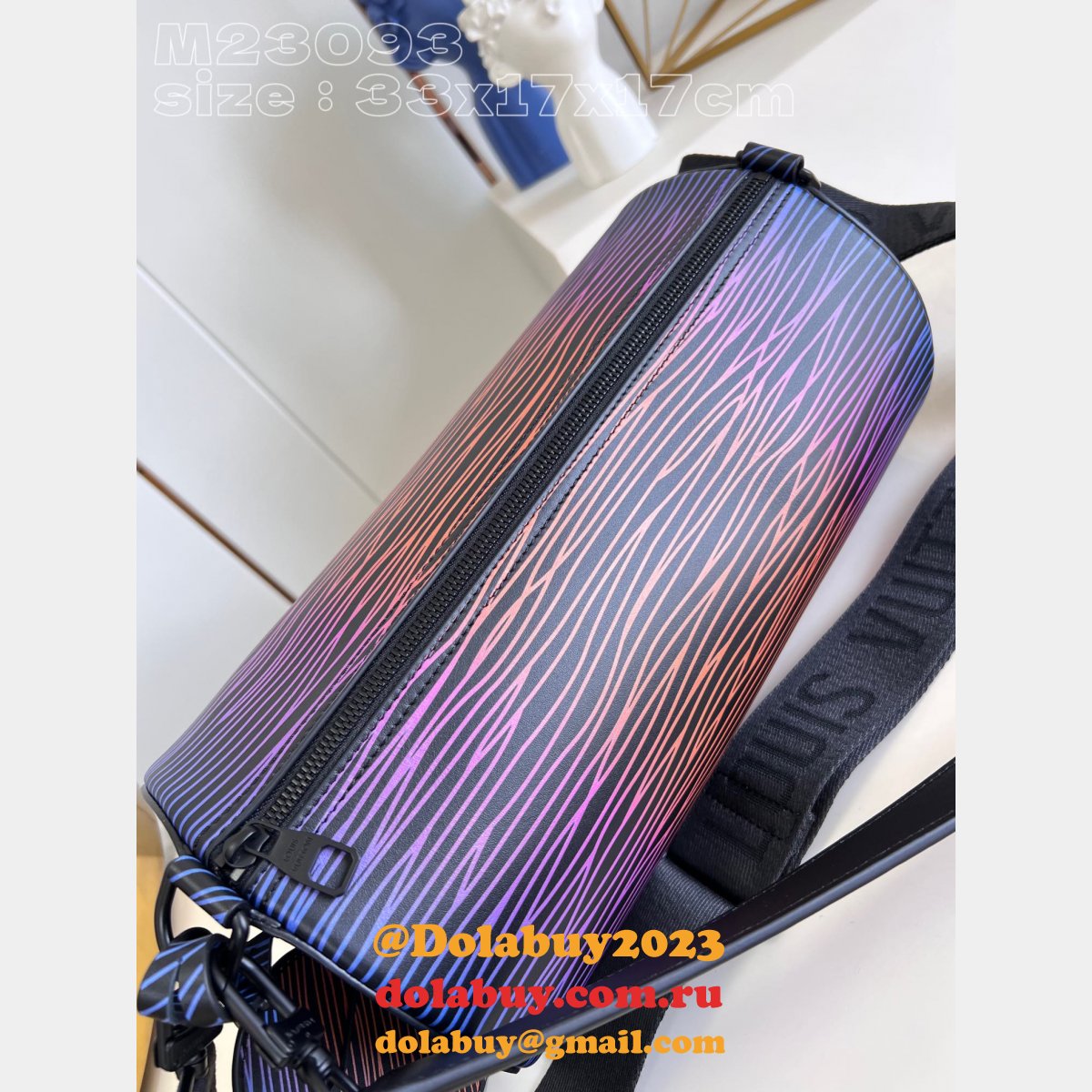 Soft Polochon Men Inspired Louis Vuitton Replica Designer M23093 Bag