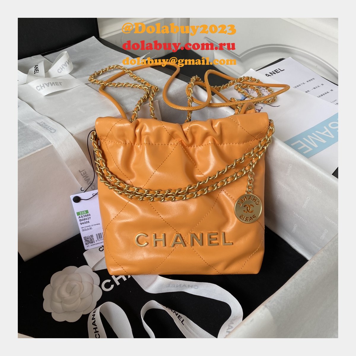 7 Star CC Wholesale AS3980 CALFSKIN CC BAG 20CM