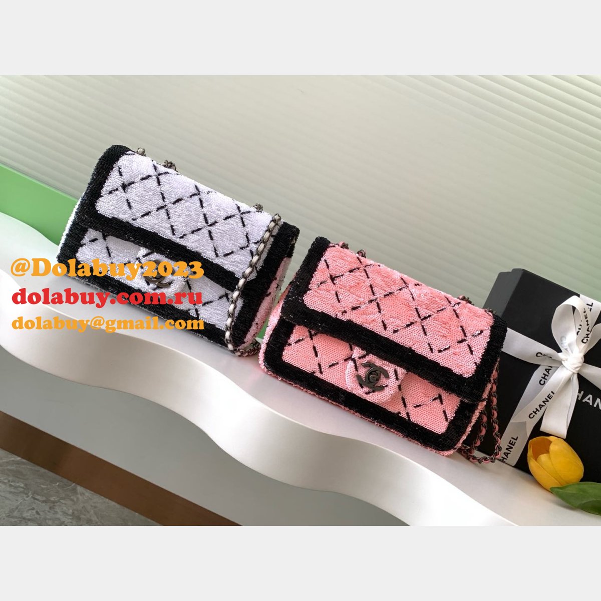 Knockoff 1:1 Mirror Top Handle Flap Classic AS4561 20CM Handbag