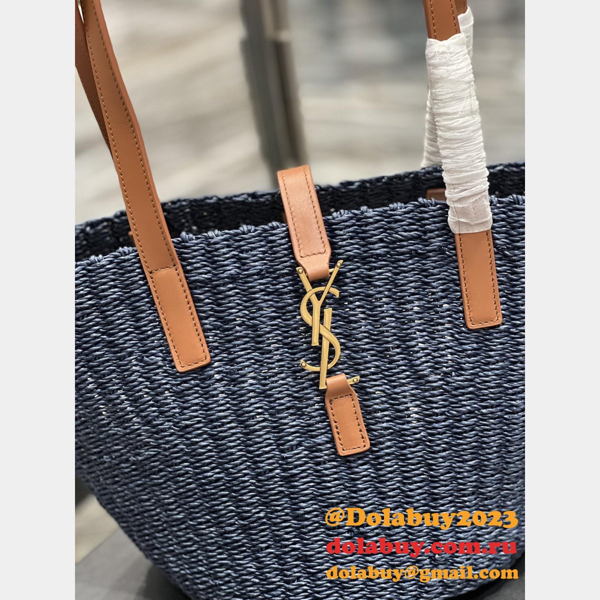 Food Basket Tote 1:1 Mirror 685618/688221 High Quality YSL Replicas Bag