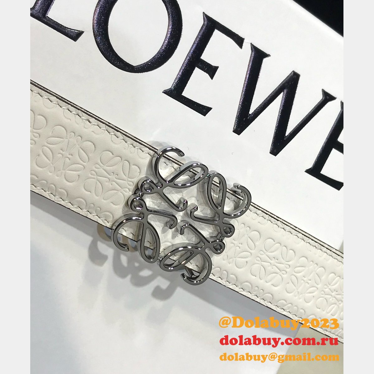 Best High-Quality 3.2CM Width Loewe Replica Belts Buckle