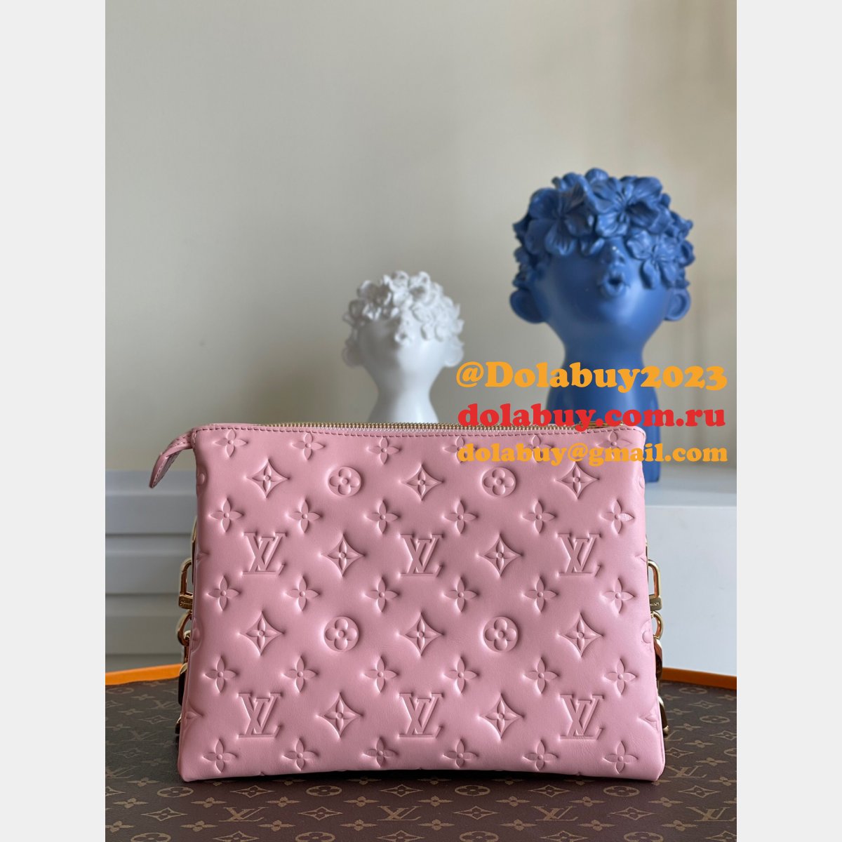Replica Wholesale Louis Vuittons Coussin PM H27 M59276 Pinks Bags