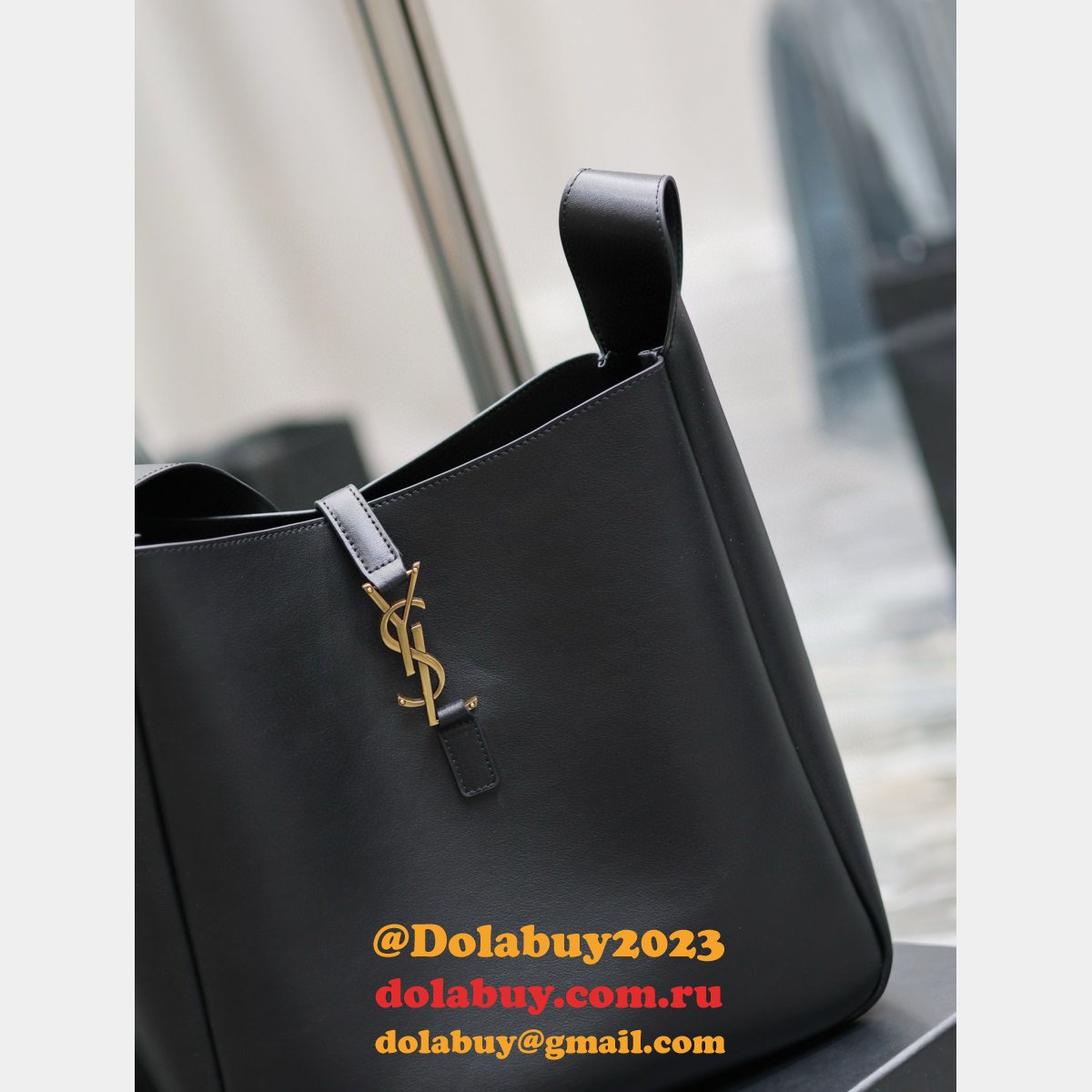 Best Perfect REPLICA YSL LE 5A7 soft LARGE hobo bag 753837