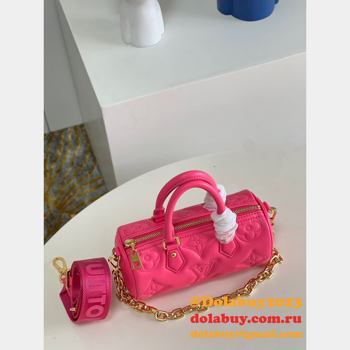 1:1 Replica Louis Vuitton Luxury M59826/M59800 Papillon Bubblegram Bag