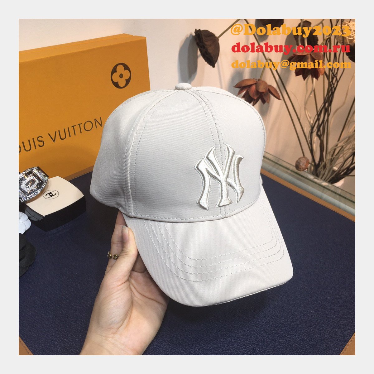 MLB Yankee NY solid color baseball cap