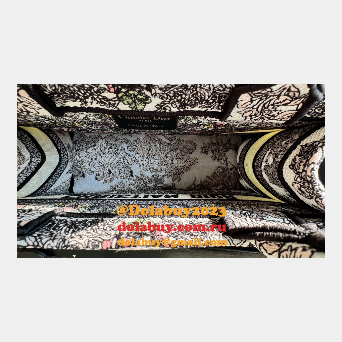 Replica Christian Dior Book Tote 2025 1:1 Mirror Bag