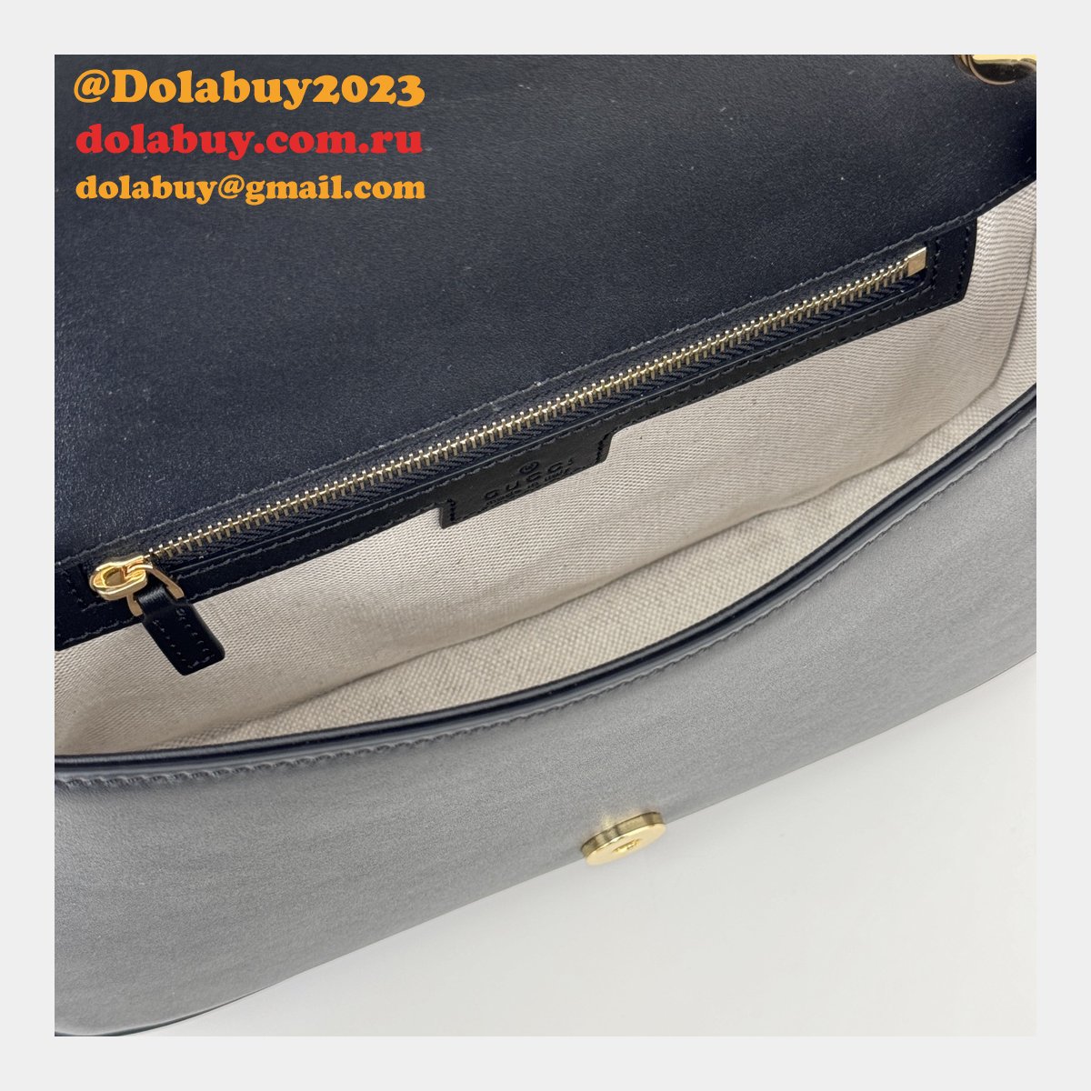 G*u*i inspired blondie small top handle 815714 luxury bag