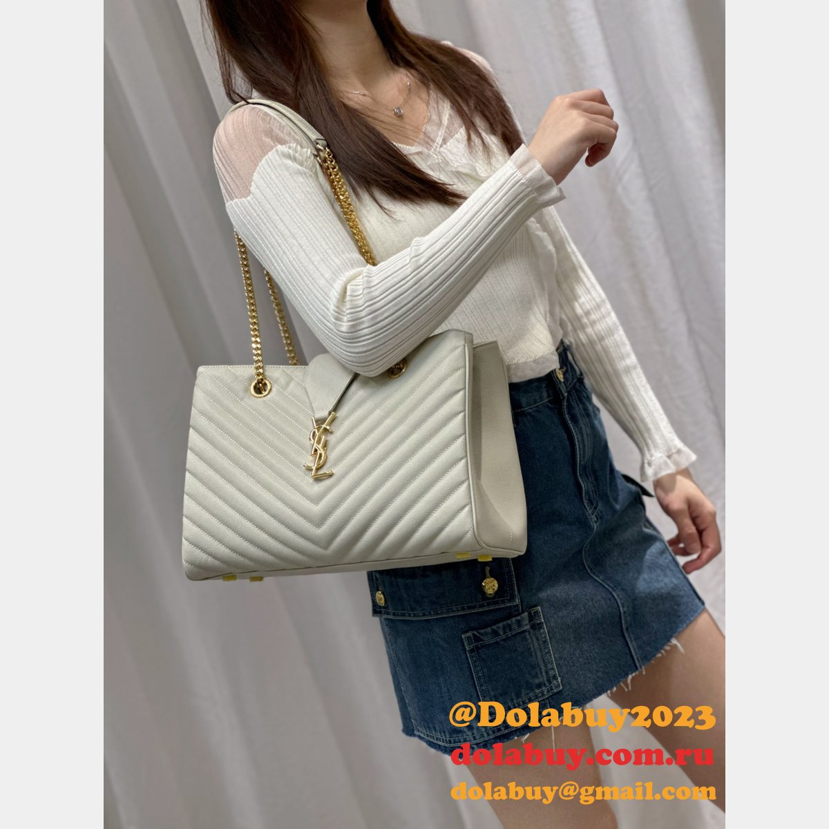 Top Quality SAINT LAURENT TOTE 668900 Cheap bag