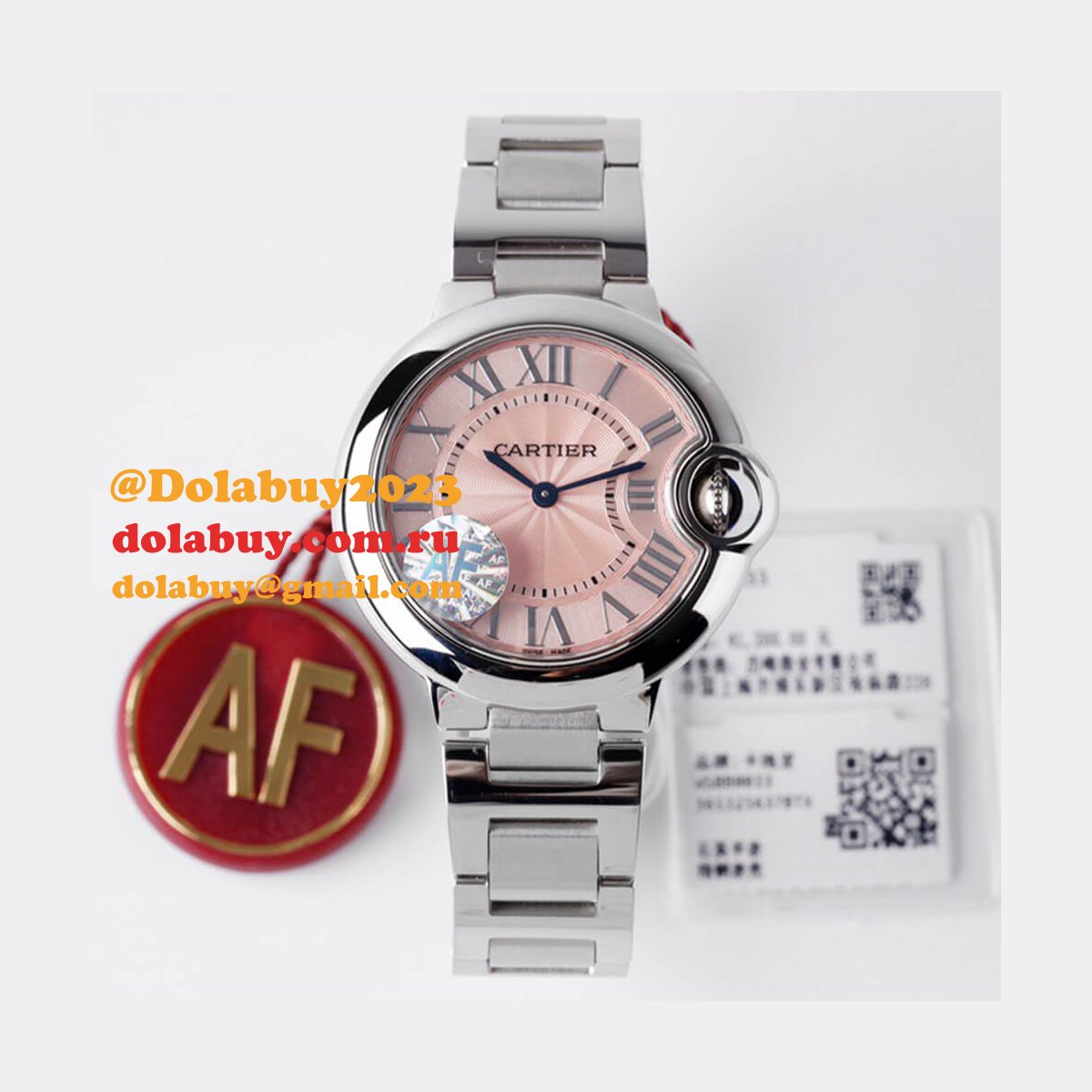 Cartier 33mm Ballon Bleu de Cartier watch